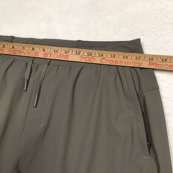 LULULEMON Surge Jogger Pant Men XL (34-36 x 30) Gray Drawstring Elastic Cuff - Picture 16 of 16